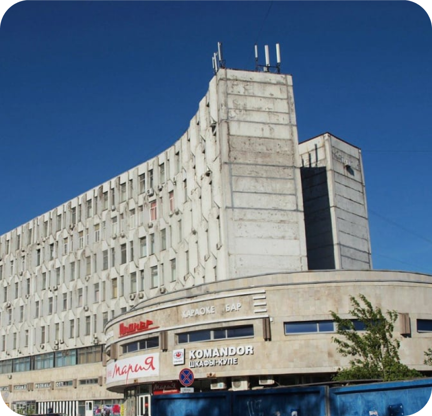 Здание офиса компании по адресу: г. Москва, ул. Дубининская, д. 53